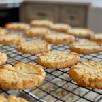 Cream Cheese Cookies on a Baking Rack