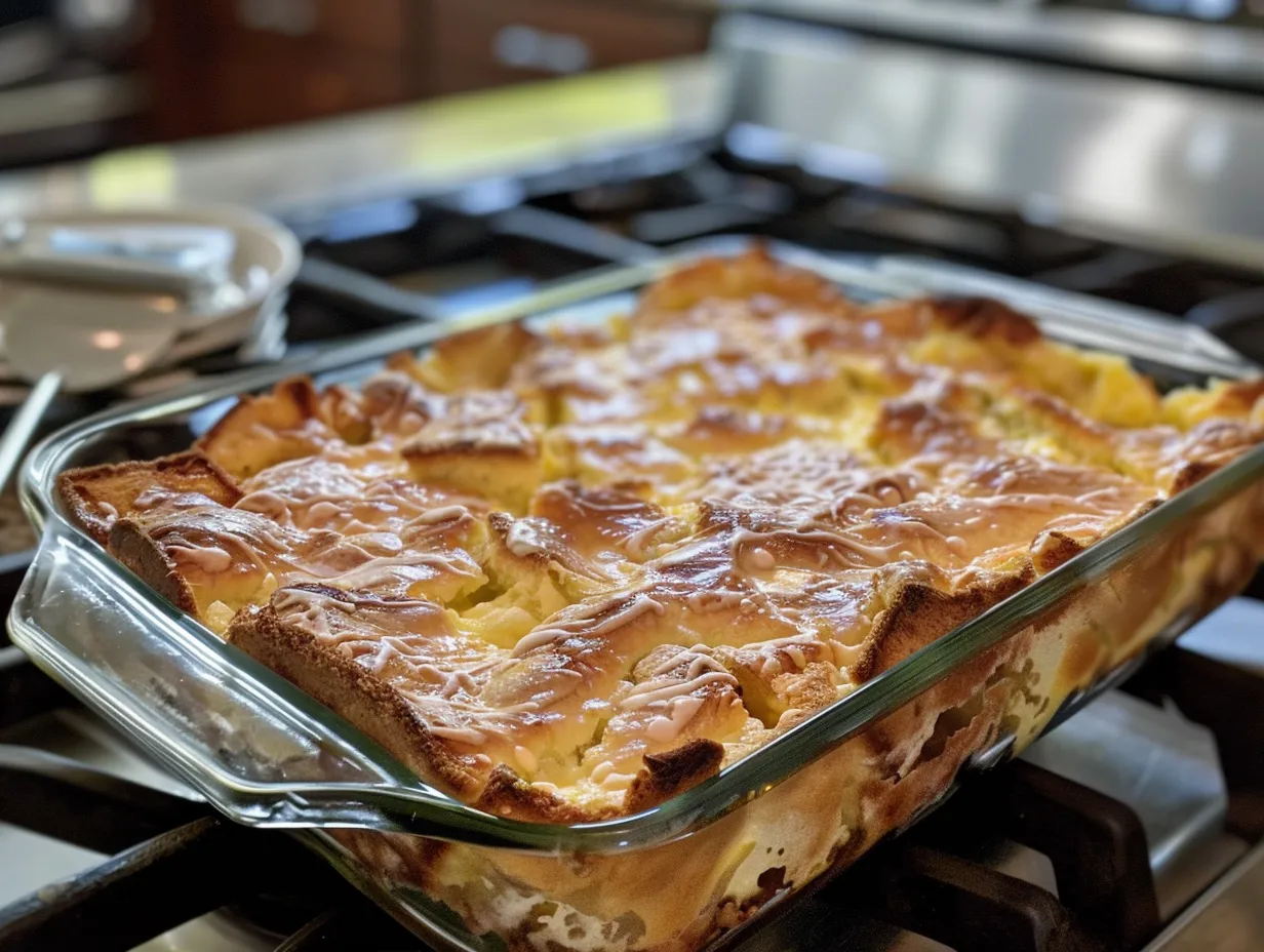 Enjoying Monte Cristo Breakfast Casserole