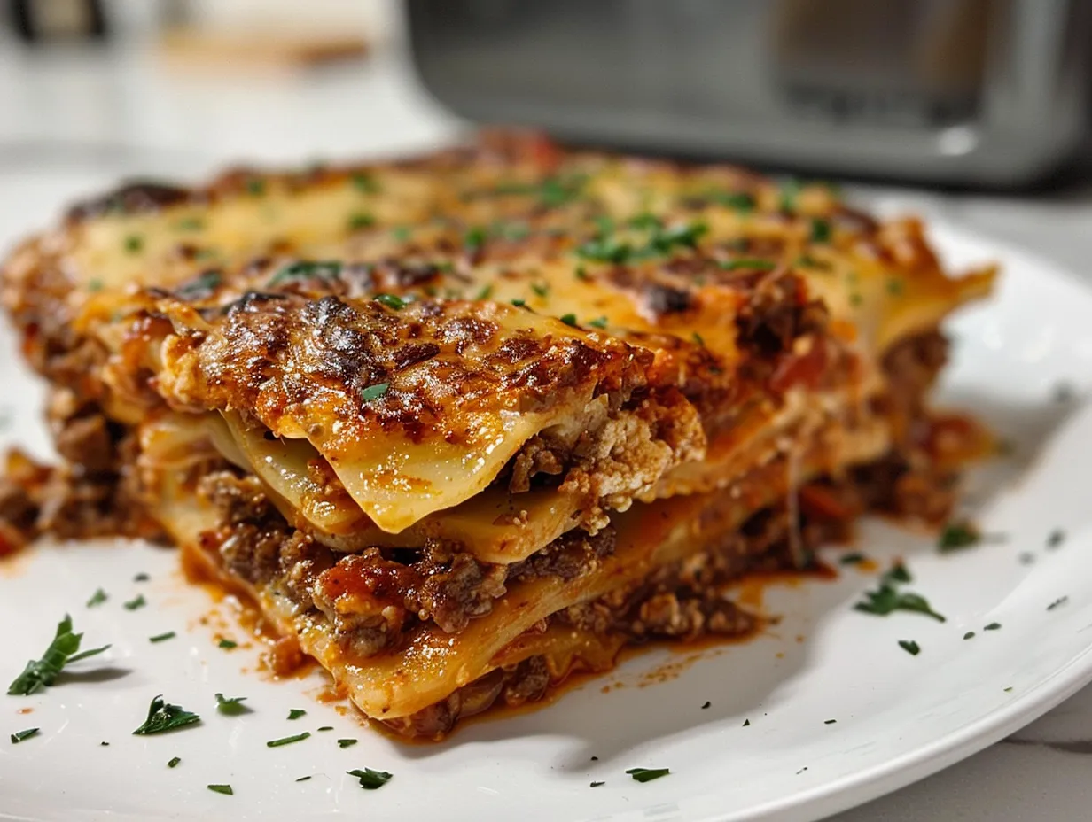 Million Dollar Ravioli Casserole Ready to Bake