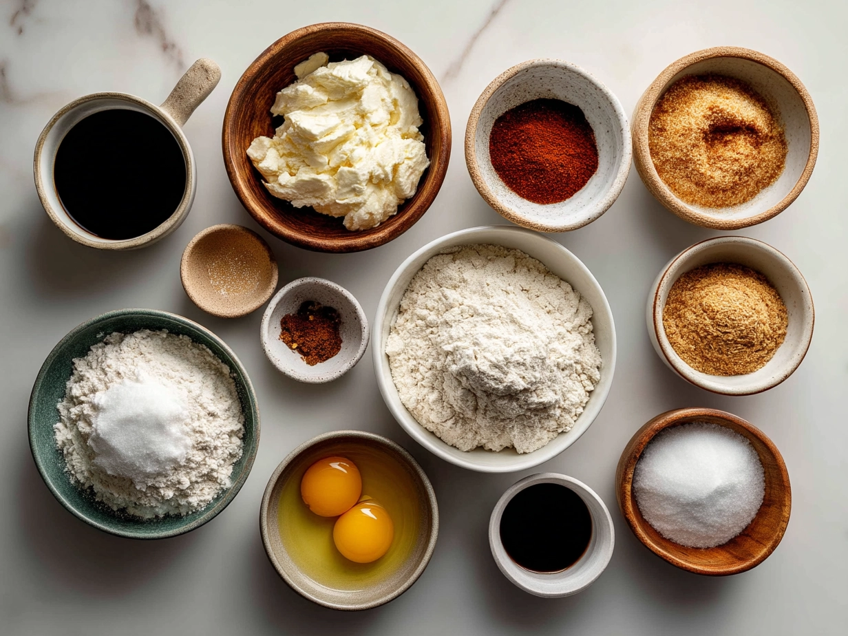 Ingredients for Sourdough Discard Apple Cider Donuts Bread
